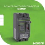 wyłącznik nadprądowy dc noark ex9bp-n, 2p, 200 a